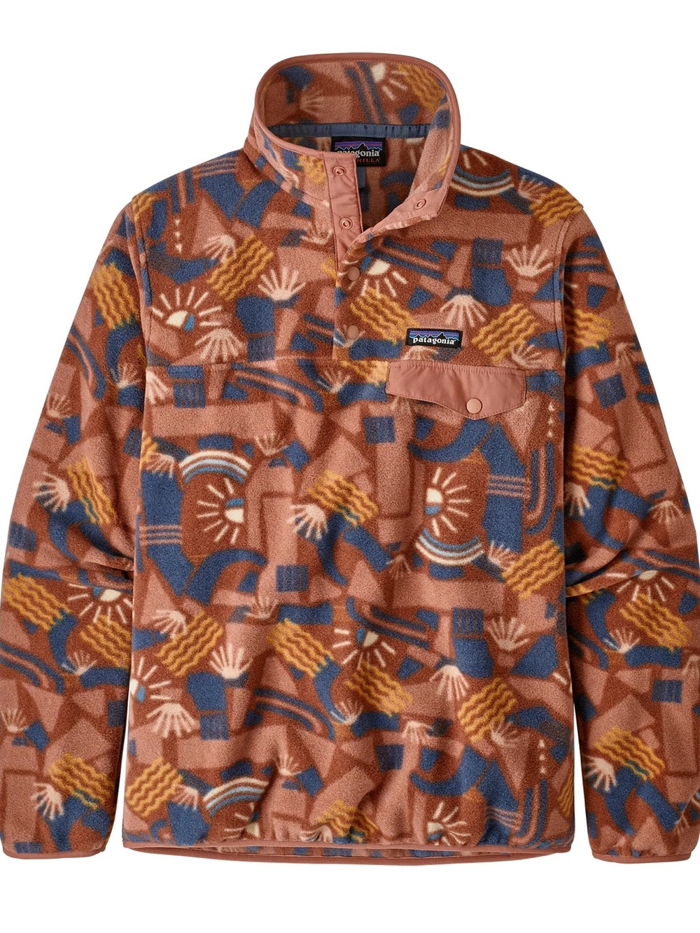 Patagonia Synchilla Canyon Block Big Sisu 2019 Aztec Snap-T Fleece